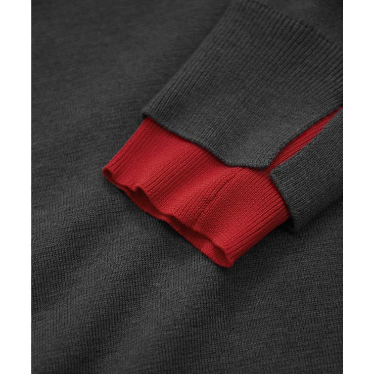 《追加》レイヤード風スウェットライクニットプルオーバー | ROPE' PICNIC | 詳細画像6 