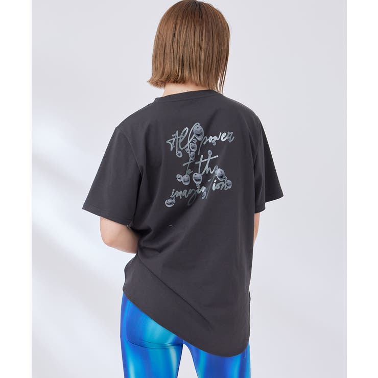 接触冷感 & UV】SURREALISMグラフィックTシャツ[品番：NGOW0041557