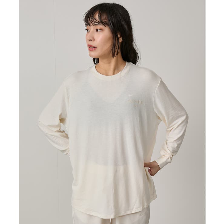 美品】NIKE ナイキ DRI-FIT タートルトレーナー 騒がしい ウィメンズS