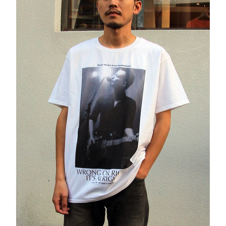 【bonjour records】トム ヨークSHORT SLEEVE TEE[品番：BROW0018148]｜bonjour records