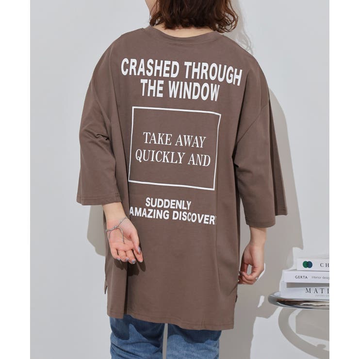 前後ロゴプリントウルトラBIGサイズTシャツ | JungleJalopy | 詳細画像19 