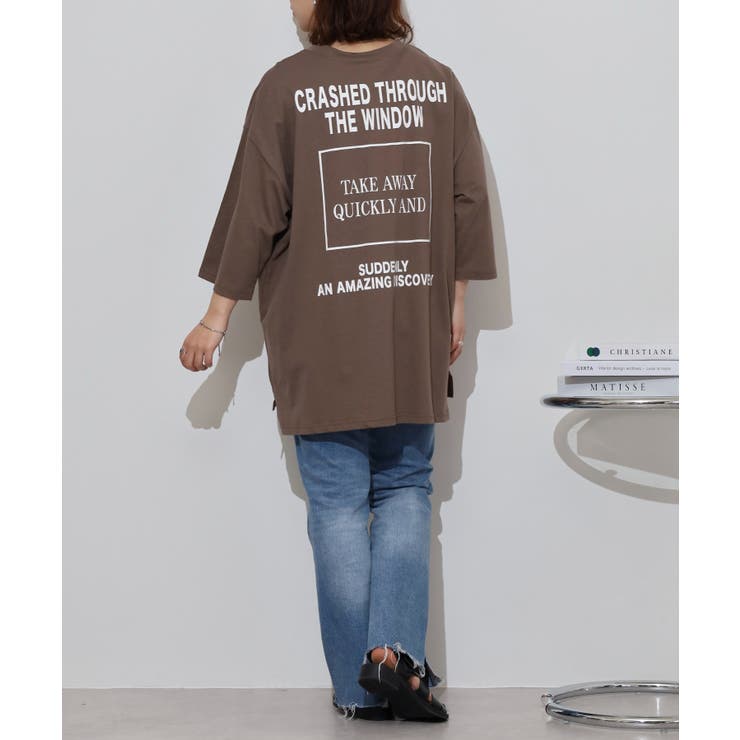 前後ロゴプリントウルトラBIGサイズTシャツ | JungleJalopy | 詳細画像21 