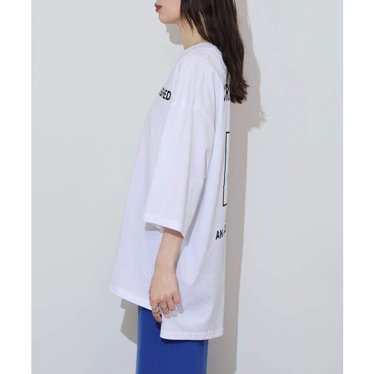 前後ロゴプリントウルトラBIGサイズTシャツ | JungleJalopy | 詳細画像23 