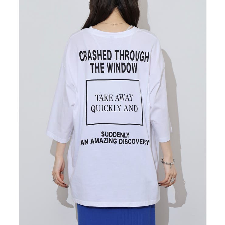 前後ロゴプリントウルトラBIGサイズTシャツ | JungleJalopy | 詳細画像24 