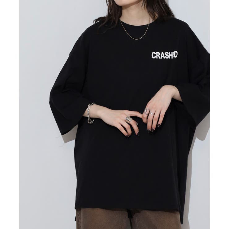 前後ロゴプリントウルトラBIGサイズTシャツ | JungleJalopy | 詳細画像8 