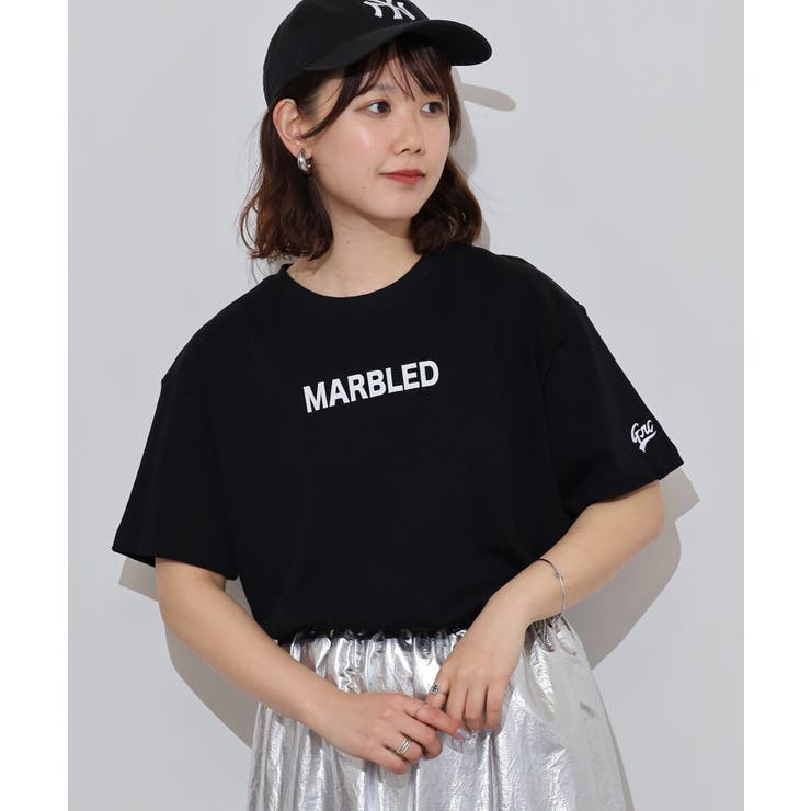 胸元袖刺繍ロゴデザインヘビーウェイトTシャツ | JungleJalopy | 詳細画像6 