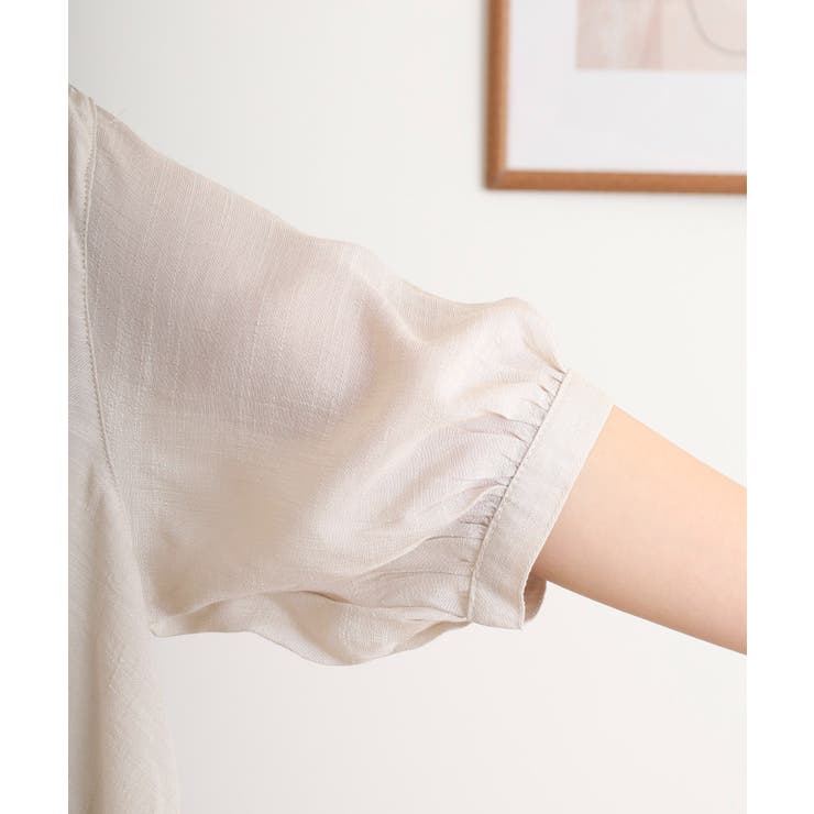 スラブタケノコタックブラウス | JungleJalopy | 詳細画像21 