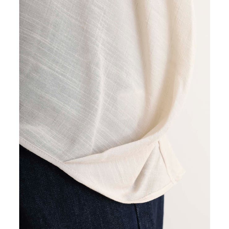 スラブタケノコタックブラウス | JungleJalopy | 詳細画像24 