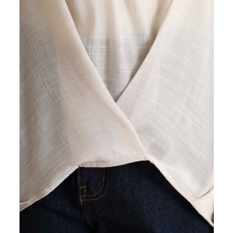 スラブタケノコタックブラウス | JungleJalopy | 詳細画像25 