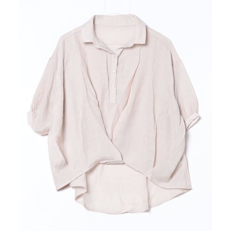 スラブタケノコタックブラウス | JungleJalopy | 詳細画像26 