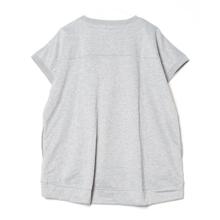 ラメ混裏毛デザインフレンチスリーブプルオーバートップス | JungleJalopy | 詳細画像23 