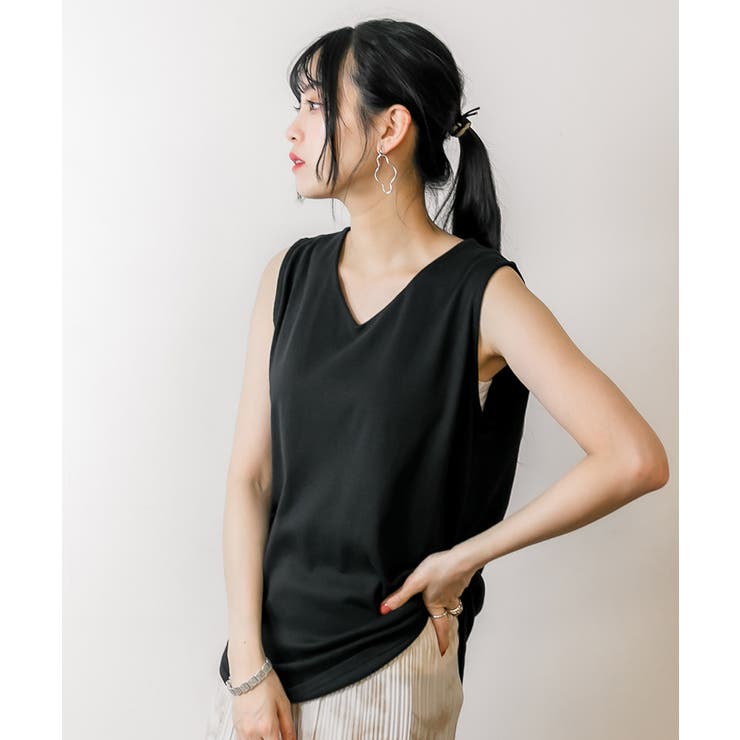 【FREE】大人のVネック タンクトップ ブイネック | JungleJalopy | 詳細画像15 