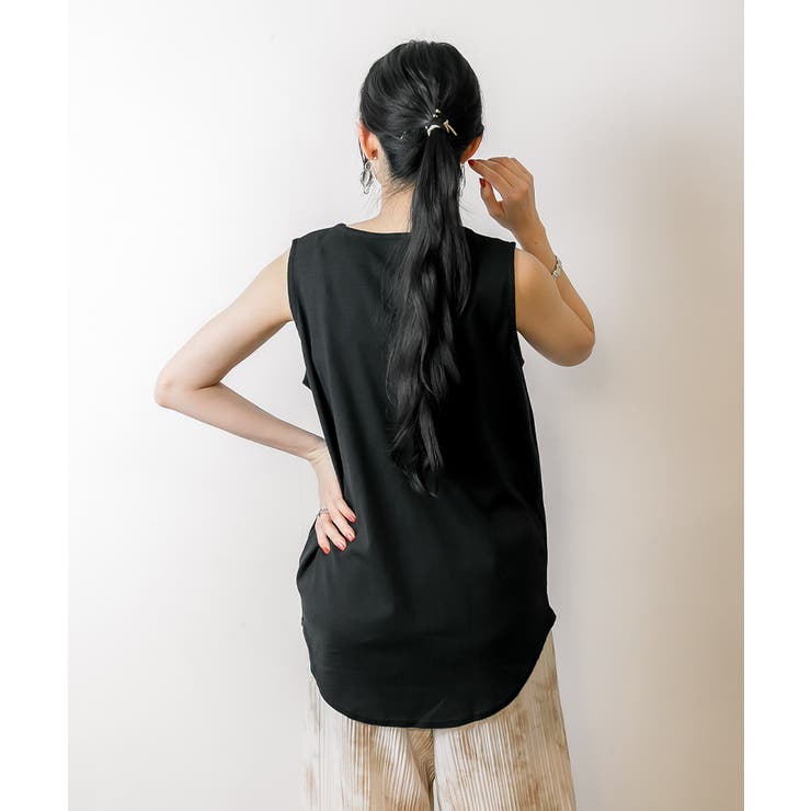 【FREE】大人のVネック タンクトップ ブイネック | JungleJalopy | 詳細画像16 