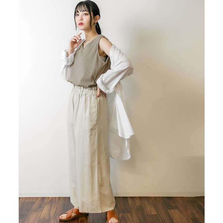 【FREE】大人のVネック タンクトップ ブイネック | JungleJalopy | 詳細画像17 