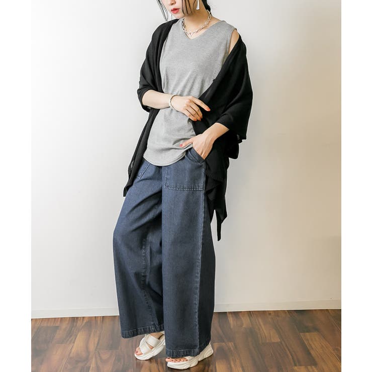 【FREE】大人のVネック タンクトップ ブイネック | JungleJalopy | 詳細画像22 