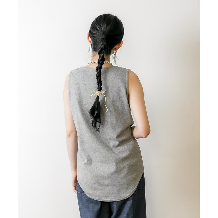 【FREE】大人のVネック タンクトップ ブイネック | JungleJalopy | 詳細画像28 