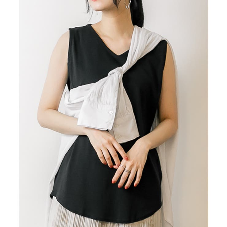 【FREE】大人のVネック タンクトップ ブイネック | JungleJalopy | 詳細画像42 