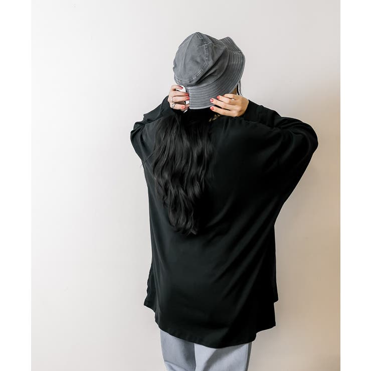 【FREE】ドルマンスリーブテールカットワイドロングカットソー | JungleJalopy | 詳細画像15 