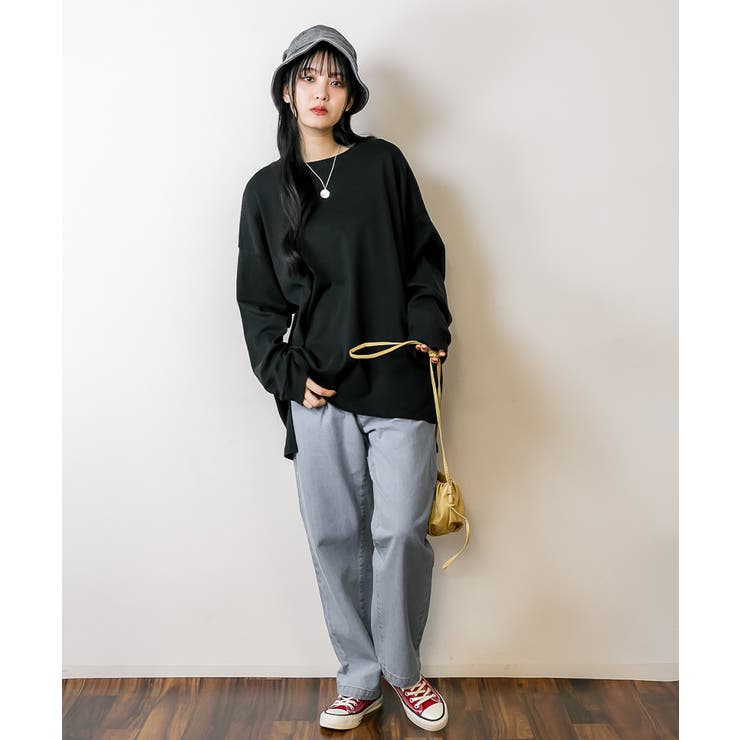 【FREE】ドルマンスリーブテールカットワイドロングカットソー | JungleJalopy | 詳細画像20 