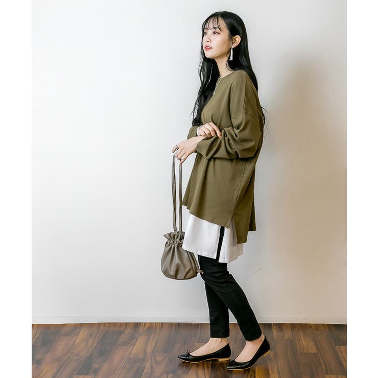 【FREE】ドルマンスリーブテールカットワイドロングカットソー | JungleJalopy | 詳細画像39 