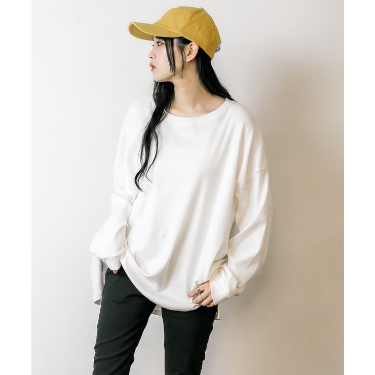 【FREE】ドルマンスリーブテールカットワイドロングカットソー | JungleJalopy | 詳細画像43 