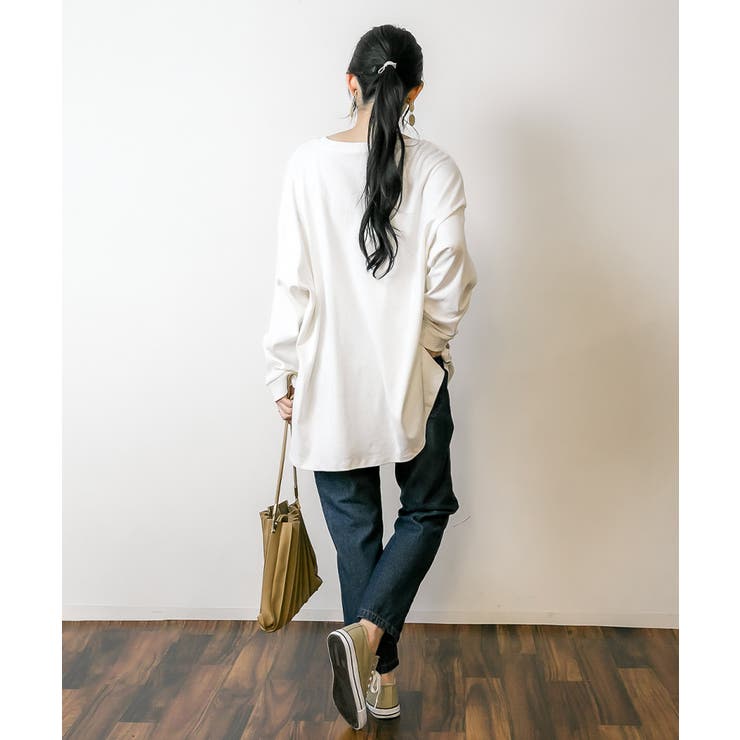 【FREE】ドルマンスリーブテールカットワイドロングカットソー | JungleJalopy | 詳細画像51 