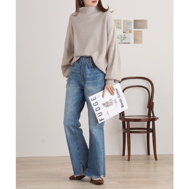 タートルネック ボリュームニット トップス | JungleJalopy | 詳細画像28 