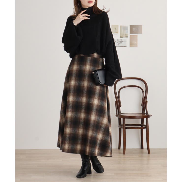 タートルネック ボリュームニット トップス | JungleJalopy | 詳細画像31 