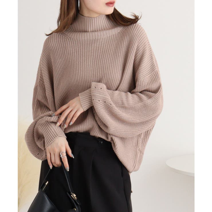 タートルネック ボリュームニット トップス | JungleJalopy | 詳細画像40 