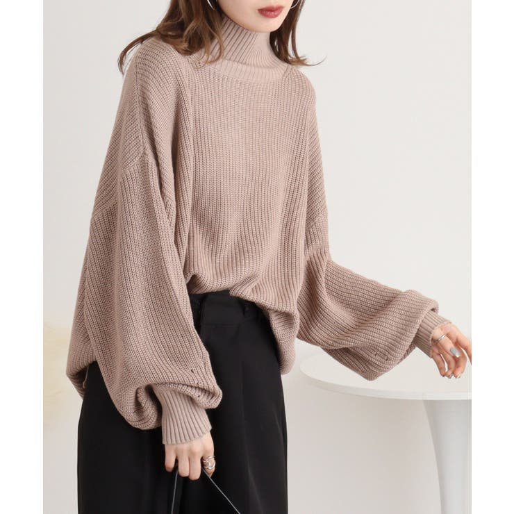 タートルネック ボリュームニット トップス | JungleJalopy | 詳細画像41 