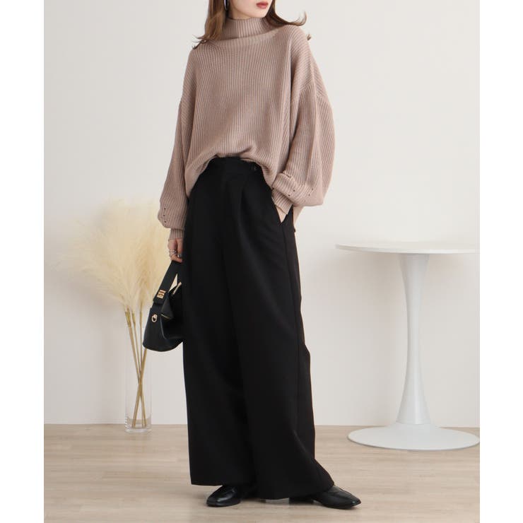 タートルネック ボリュームニット トップス | JungleJalopy | 詳細画像42 