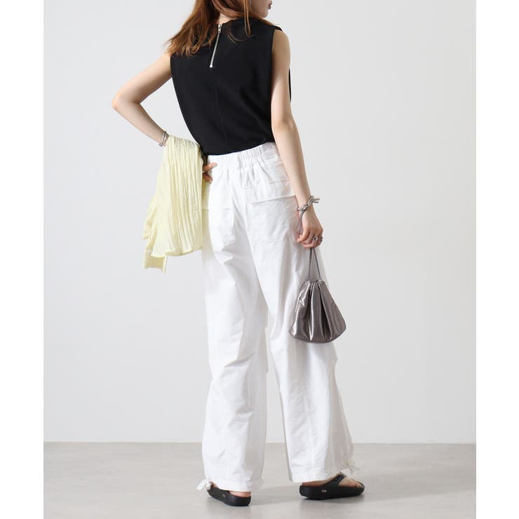 合繊ツイールタックジョガーパンツ ボトムス ズボン | JungleJalopy | 詳細画像4 