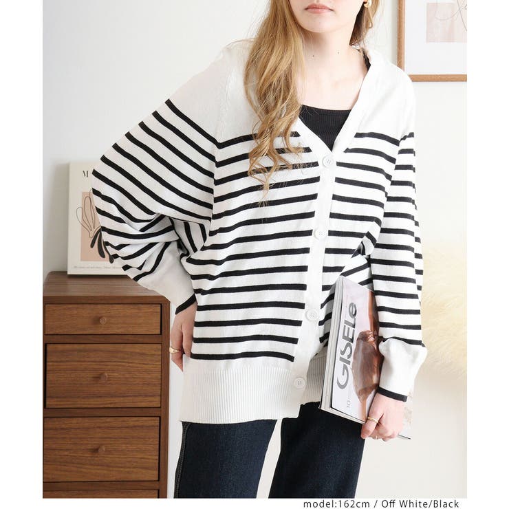 大きいサイズ レディース ボーダー柄 | JungleJalopy | 詳細画像9 