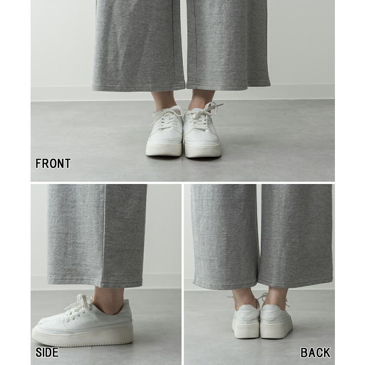 ミニ裏毛ディープVネックコットンジャンプスーツ レディース 大きいサイズ | JungleJalopy | 詳細画像17 