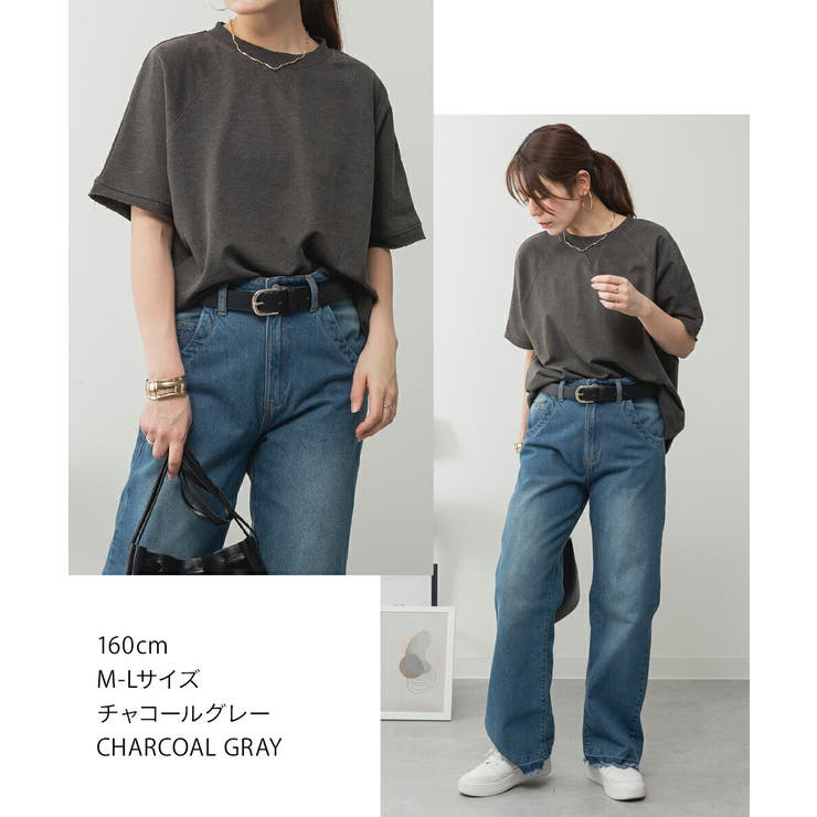 ミニ裏毛ラグラン半袖トレーナ レディース 大きいサイズ | JungleJalopy | 詳細画像10 