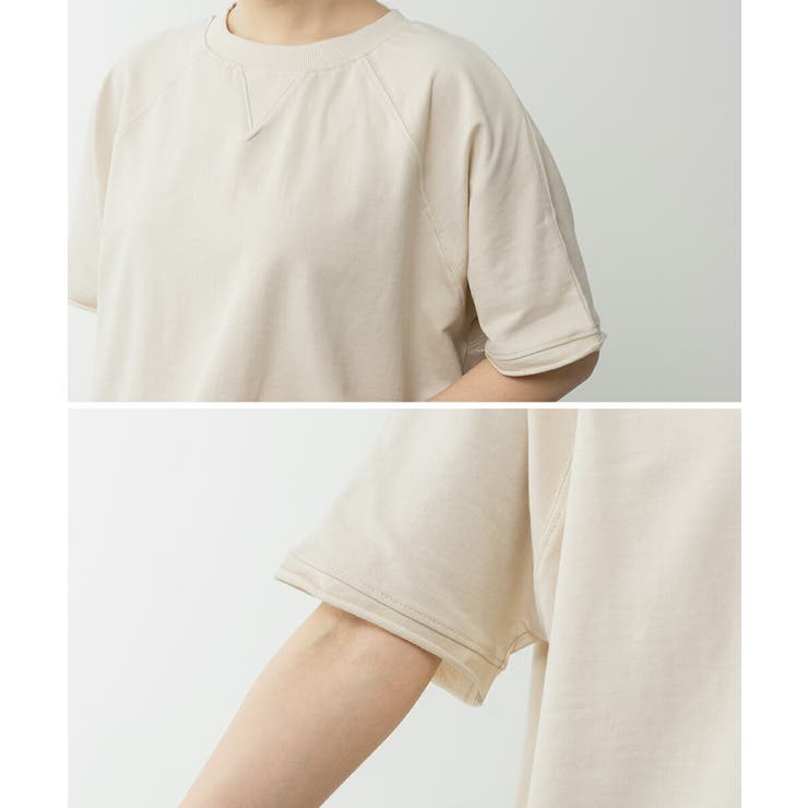 ミニ裏毛ラグラン半袖トレーナ レディース 大きいサイズ | JungleJalopy | 詳細画像19 