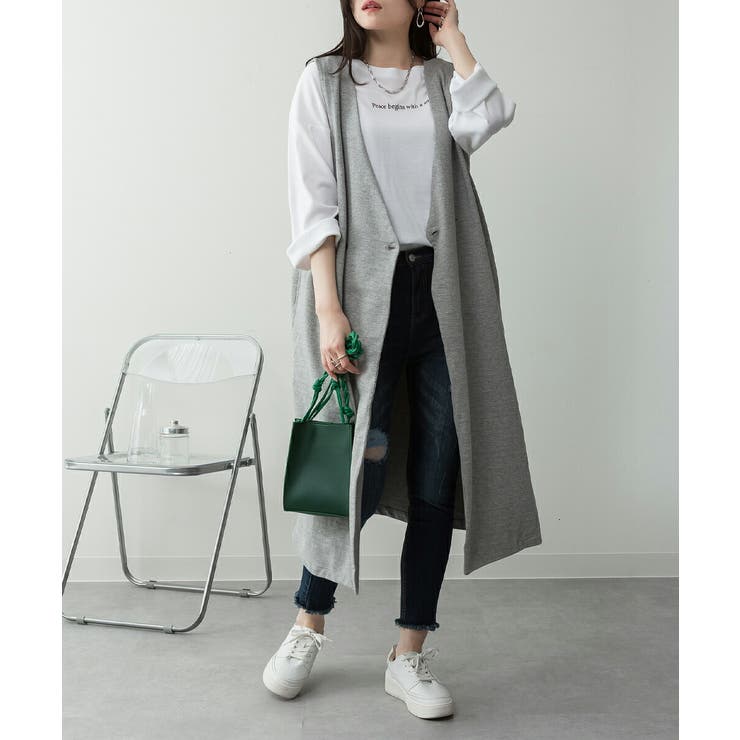 ミニ裏毛 ノーカラー リラックス | JungleJalopy | 詳細画像15 