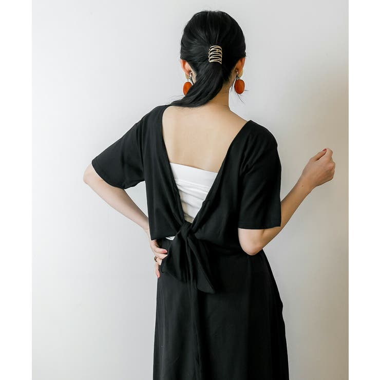 【FREE】バックオープンカシュクールカットワンピース | JungleJalopy | 詳細画像10 