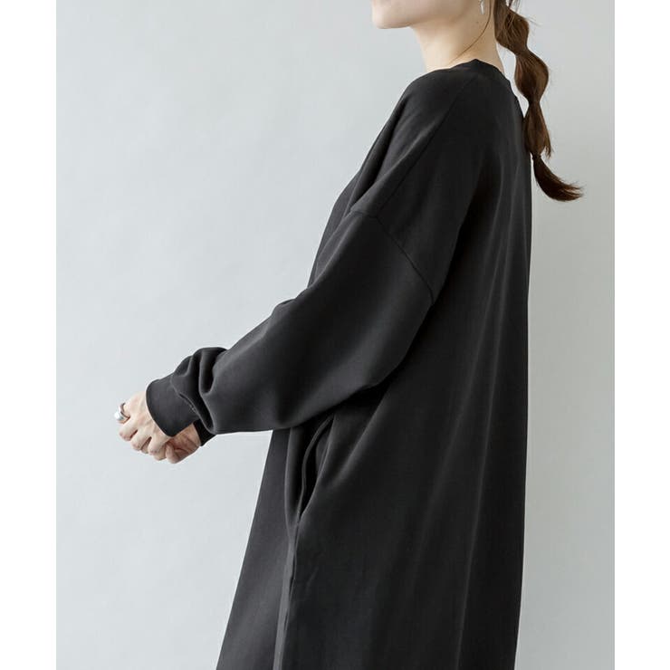 【M-L・LL-3L・4L-5L】裏起毛ワイドワンピース | JungleJalopy | 詳細画像9 