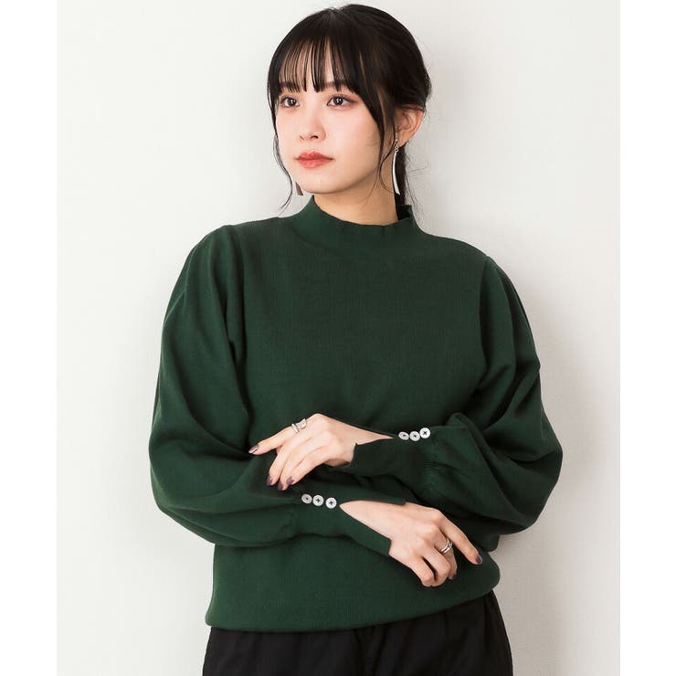 【M・L・LL】ハイネックバルーンスリーブセーター | JungleJalopy | 詳細画像11 