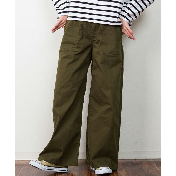 【M・L・LL・3L・4L】ウエストゴムストレッチツイルベイカーパンツ | JungleJalopy | 詳細画像16 