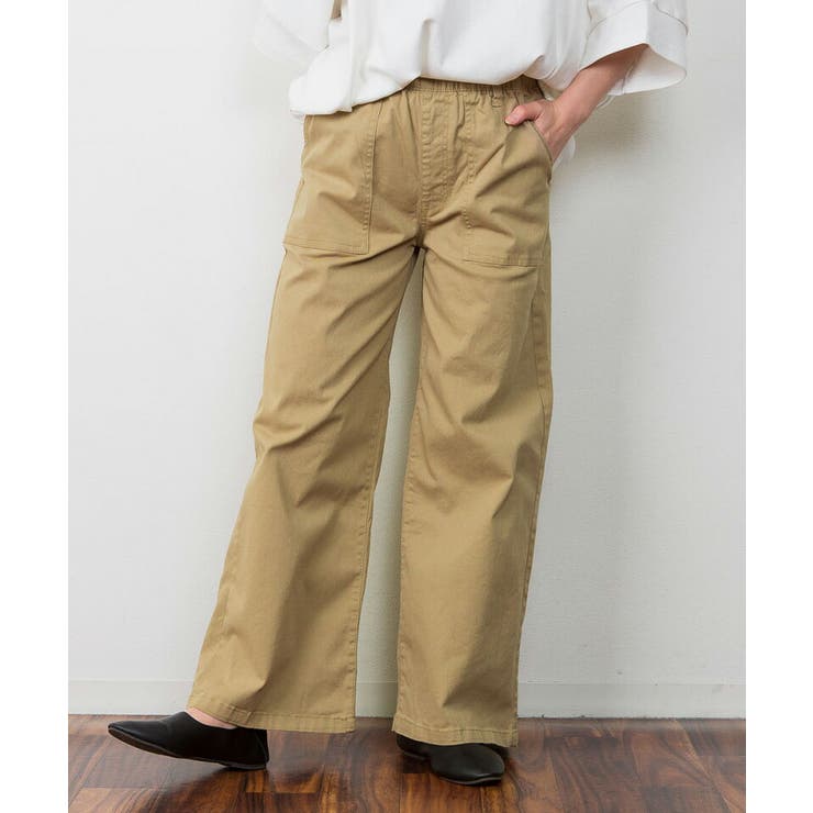 【M・L・LL・3L・4L】ウエストゴムストレッチツイルベイカーパンツ | JungleJalopy | 詳細画像8 