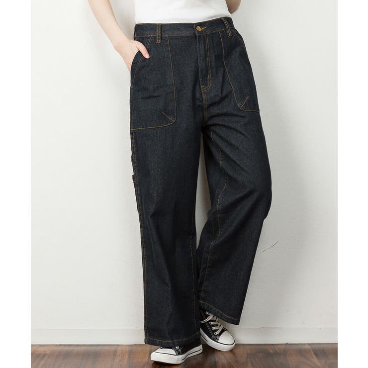 【M・LL・L・4L・3L】ボーイッシュペインターパンツ | JungleJalopy | 詳細画像16 