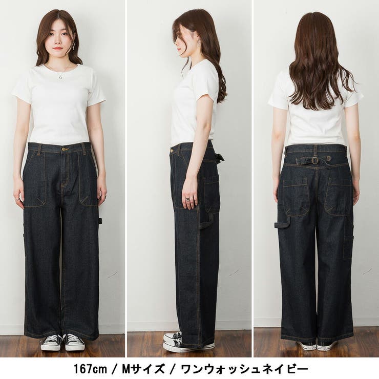 【M・LL・L・4L・3L】ボーイッシュペインターパンツ | JungleJalopy | 詳細画像19 
