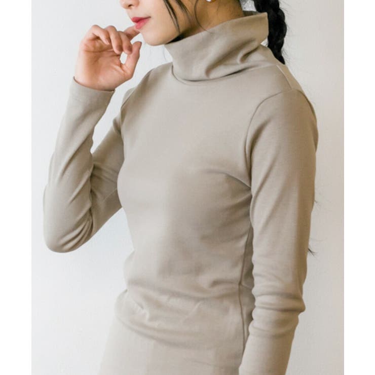 【M・LL・L・4L・3L】コットンハイネックカットソー | JungleJalopy | 詳細画像16 