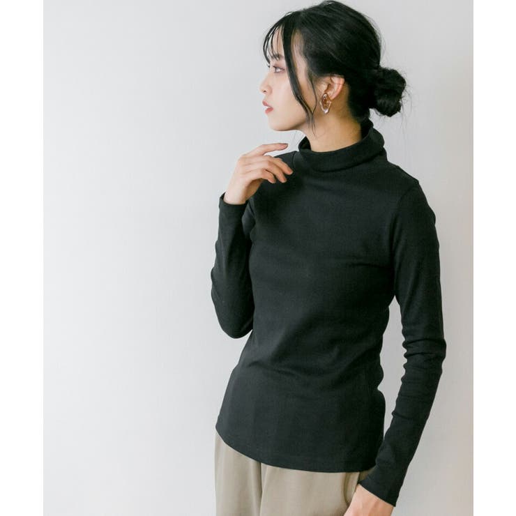 【M・LL・L・4L・3L】コットンハイネックカットソー | JungleJalopy | 詳細画像9 