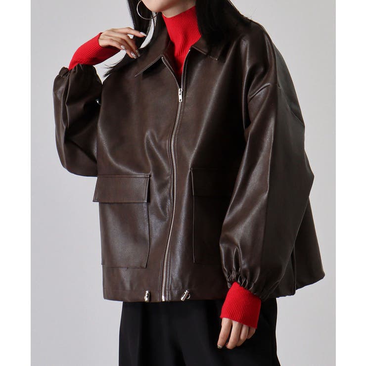 大きいサイズ レディース フェイクレザー | JungleJalopy | 詳細画像3 