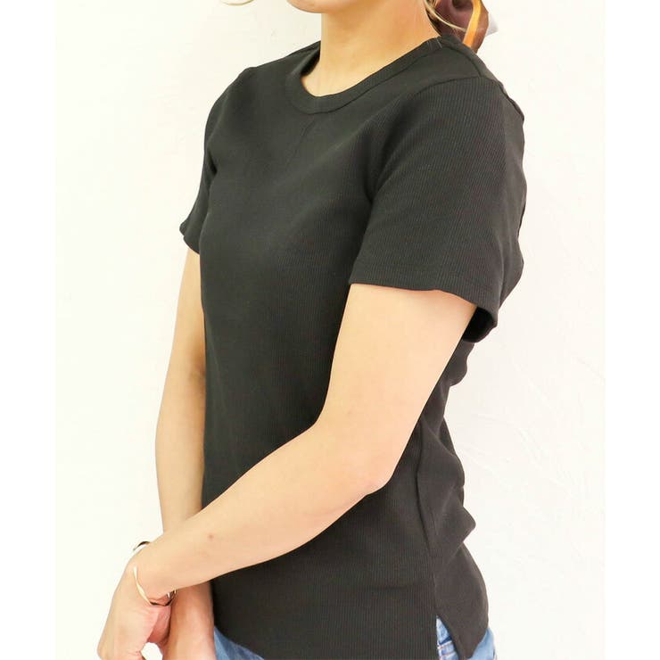 【M・L・LL・3L・4L】コンパクトコットンリブTシャツ | JungleJalopy | 詳細画像4 