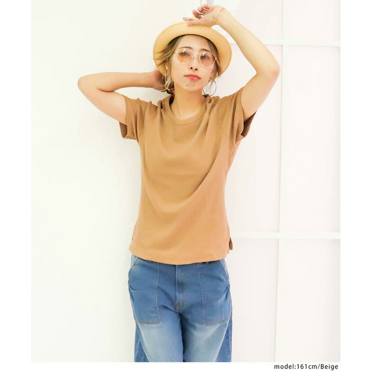 【M・L・LL・3L・4L】コンパクトコットンリブTシャツ | JungleJalopy | 詳細画像14 