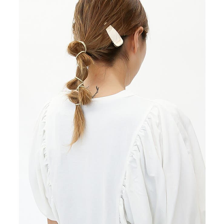 【M-L・LL-3L・4L-5L】ギャザー袖ドルマンカットソー | JungleJalopy | 詳細画像12 